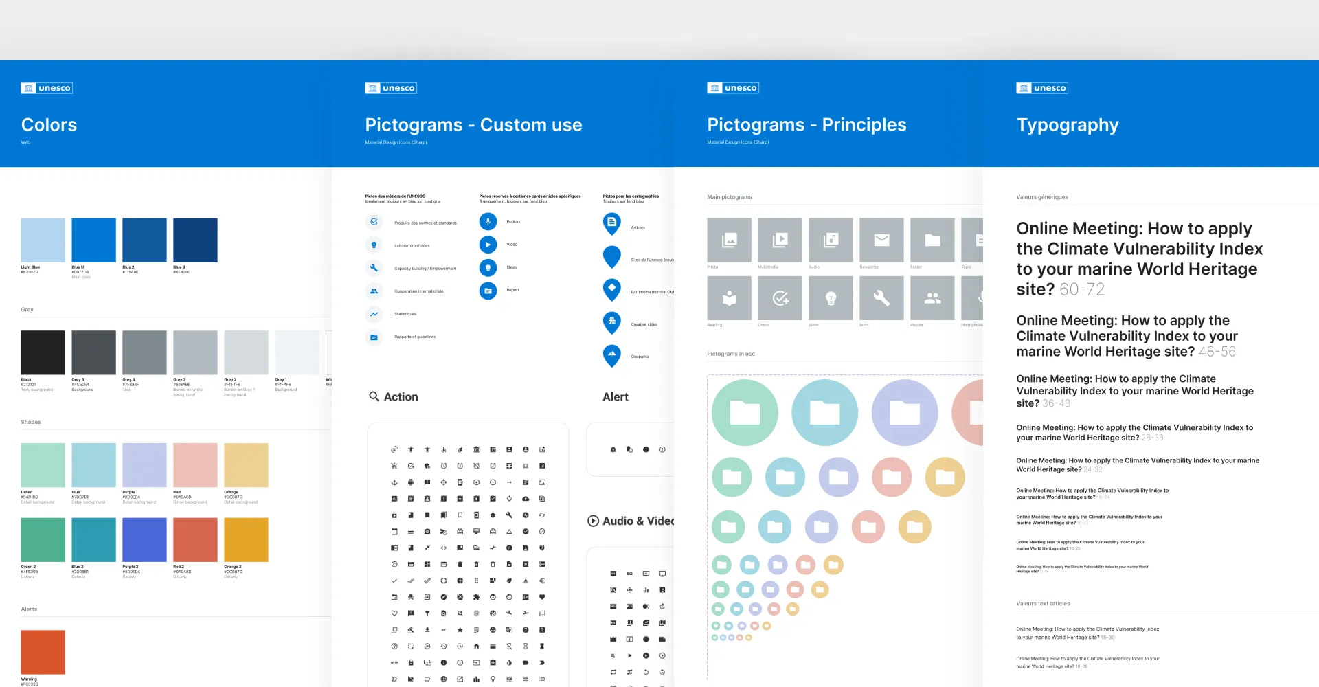 The UNESCO MAB design system as applied within Oort