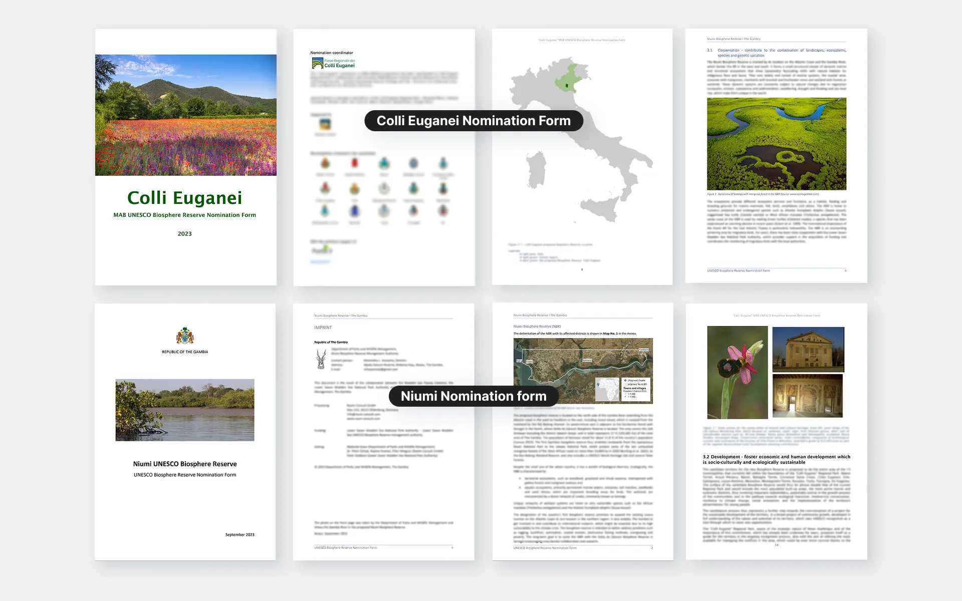 Audit of the existing reporting documentation, part one