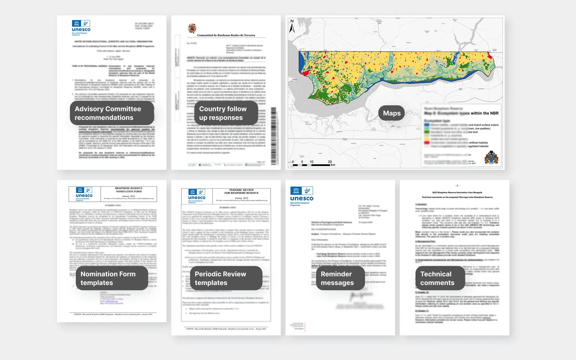 Audit of the existing reporting documentation, part two